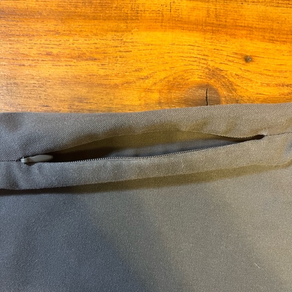 Men’s Grey Slacks with Zippered Thigh Pocket - Picture 11 of 15